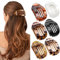 Tumurup Pince Cheveux Femme Plate 6 Pièces | Pinces à Cheveux Antidérapantes & Élégantes | Hair Clip Mat Confortable (Conduite, Détente Allongé)