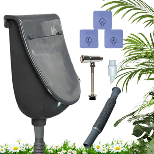 Dopsyesn Urinale Für Männer Badezimmer, Outdoor Toilette, Toilette Mit Abdeckung Für Gym Wohnheim Camping Garage Park Baustelle Gartenhaus
