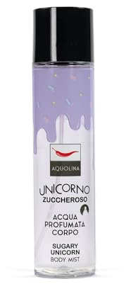 Aquolina, Parfümiertes Körperwasser Einhorn Zucker, anhaltender Duft - 236 ml