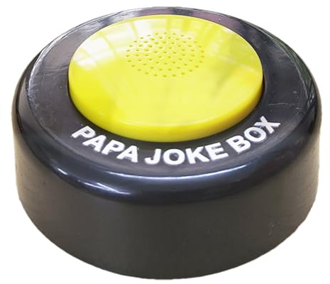Pulsante Scherzo Di Papà, Pulsante Generatore Di Scherzi Di Papà, Scatola Del Suo Parlante Esilarante, Pulsanti Scherzo Anti-Stress per La Festa del Papà, Divertente Gadget di umorismo, Macchina Per