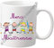Mug Merci MAITRESSE - Le Cadeau Original de Fin d'Année Scolaire. L'école est finie ! Vive les Vacances !