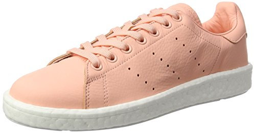 adidas Homme Stan Smith Boost Sneakers Basses, Rose (Haze Coral/Haze Coral/Haze Coral), 44 EU