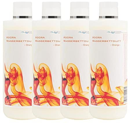 Stricker Chemie Adora Wasserbett-Duft Orange 500ml (4er Pack)