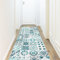 Viniliko Tapis Port Grimaud, Vinyle, Turquoise, 80 x 300 x 3 cm