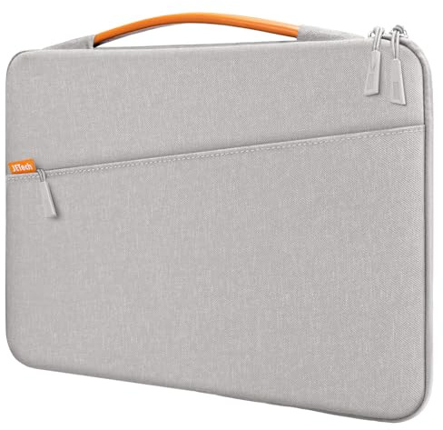 JETech Laptop Sleeve for 13-14 Inch Devices, Light Grey