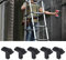 5Pcs Telescopic Ladder Switch Lift Ladder Universal Switch Replacement Accessories, Ladder Switch