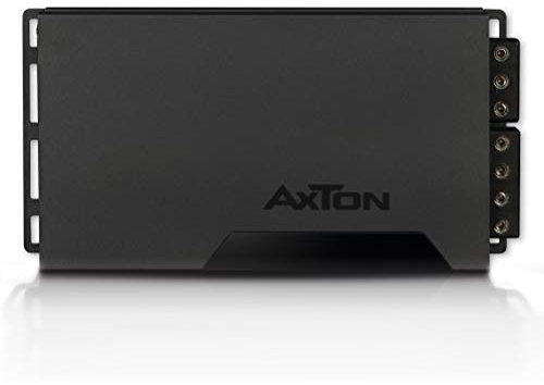 AXTON A201: Leistungsstarker 2-Kanal Verstärker fürs Auto, 2 x 150 Watt, Class-D Digital Endstufe mit High-Level Eingängen, geeignet für Fahrzeuge mit Start/Stopp Automatik