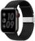 Wepro Straps Compatible with Apple Watch Strap 45mm 44mm 42mm 46mm 49mm for Women/Men, Elastic Adjustable Nylon Replacement Strap for Apple Watch SE/Ultra/Ultra 2/Series 10 9 8 7 6 5 4 3 2 1, Black