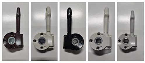 Arganello Per Tenda Da Sole Universale, Rapporto 1:11, Vari Colori (Grigio)