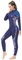 PROTAURI Neoprenanzug Damen 3MM Lang Neopren Reißverschluss Tauchanzug Warm Thermo Halten Ultra Stretch Nassanzüge Wetsuit,UV Schutz Badeanzug für Schnorcheln/Surfen/Kanufahren/Schwimmen