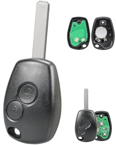 433MHZ 2 Buttons Remault Clio Trafic Movano Remote Key Vivaro Kangoo Sandero Key Fob Dacia Duster Primastar Master R-enault Twingo Car Key VA2 Blade PCF7947Chip