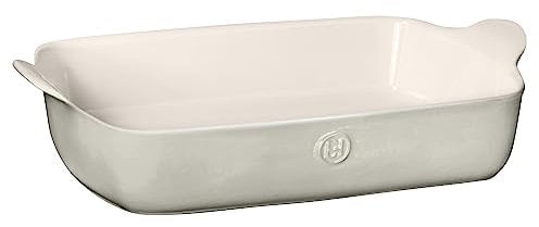 Emile Henry 13 X 9/4.7 qt Large Rectangular Baker - Modern Classics Collection | Pearl Gray