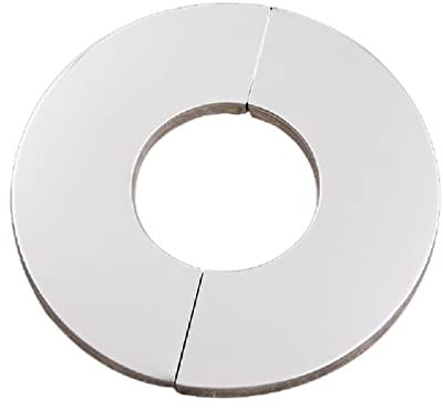 Edelstahl Geteilte Runde Rosettenplatte Wand Geteilter Flansch Für Rohre Mit 24/28/35/42/51 Mm Durchmesser Badezimmerzubehör Rosetten Abdeckplatte Wasserhahn