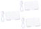 ibasenice 3pcs Comforter Toilet Wipes Warmer for Newborns Portable Wet Tissue Heating Box Car Use Material
