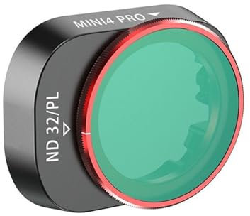 ND/PL-Filter, kompatibel mit DJI Mini 4 Pro, ND32/PL-Kamera-Objektivfilter, entfernt Blendung für DJI Mini 4 Pro Drohnenzubehör (ND32 PL)