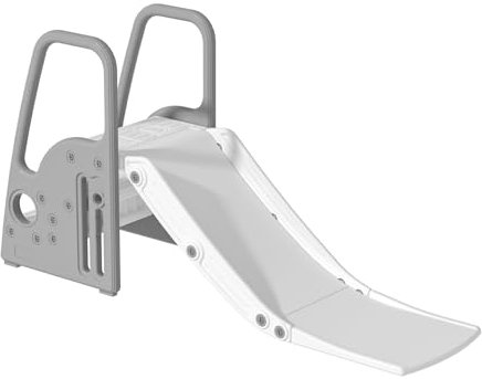 Gupamiga 2 en 1 Toboggan Exterieur pour Enfants avec Poignées, Marche Pied pour Enfant, Haute Résistance, Assemblage Facile pour Les Enfants de 1 à 3 Ans