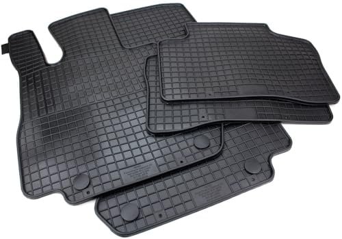 kfz-premiumteile24 Premium Gummimatten Kompatibel mit GLC (X253) GLC Coupe (C253) Baujahr 2015-2023 Fußmatten Automatten Gummi Allwetter Qualität 100% Passgenau Schwarz 4-teilig