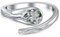 POPLYKE Moss Agate Tree of Life Spoon Ring Vintage Sterling Silver Thumb Rings Boho Adjustable Open Ring Statement Jewelry Gifts for Women