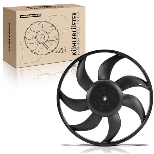 Frankberg Radiator Fan 2-Pins Compatible with Meriva B MPV S10 1.4L Petrol 2010-2017 Meriva B Van S10 1.4L Petrol 2013-2017 Replace# 1341051