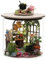 CRIOLPO DIY Tinyatur Haus Puppenhaus Kit, Handgefertigtes Holzhausmodell Mit MöBeln, Kreatives Holzhandwerksspielzeug, DIY Holz Traum Flasche Kit, FüR Handwerklich Begeisterte - Magic Garden