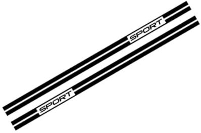 Autoaufkleber, Tür-/Seitenschweller-Aufkleber, Vinyl, Rennreifen, Grafik, Tuning-Zubehör, für Seat Ibiza fr mk4 6j 6p mk5 6f kj1 tdi