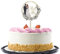 Hochzeitstorte Deko, Tortendeko Hochzeit, Brautpaar Figuren Torte, Cake Topper Hochzeit, Deko Hochzeitstorte, Cake Topper Personalisiert für Hochzeitstorten und Partytorten