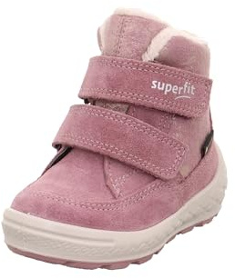Superfit Mädchen Baby Groovy 2.0 Warm Gefütterte Gore-tex Lila/Rosa 8510 Stiefel, Lila Rosa 8510, 22 EU