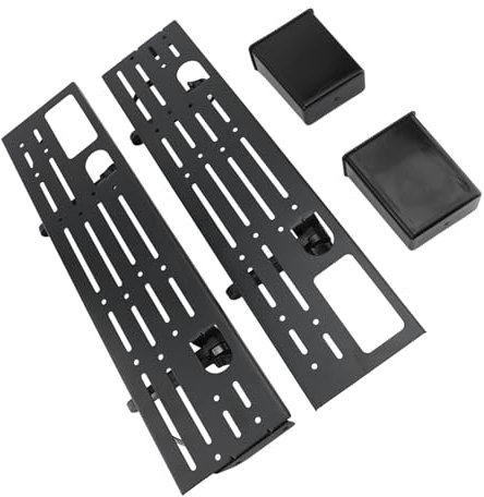 Mumusuki TV-Top-Mount-Schwimmständer, Platzsparendes, Hohles Design-Bildschirm-Schweberegal mit Schutzpolster für das Wohnzimmer zu Hause, Kompatibel mit Fernseher und Lautsprechern