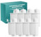 Molifal Ersatzwasserfilter für Siemens EQ Series, EQ5, EQ6, EQ9, S700, EQ500, S900, S500, TZ70003, TCZ7003, Ersatz Filter für Bosch TCZ7003, TCZ7033, 467873, Brita Intenza, Bosch 12008246 (8)