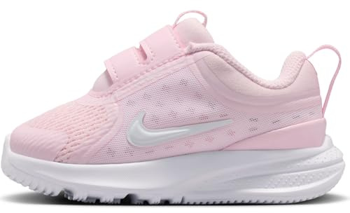 Nike Garçon Unisex Kinder Star Runner 5 Basket, Mousse Rose, Blanc, Rose, Mousse Platine Pure, 25 EU