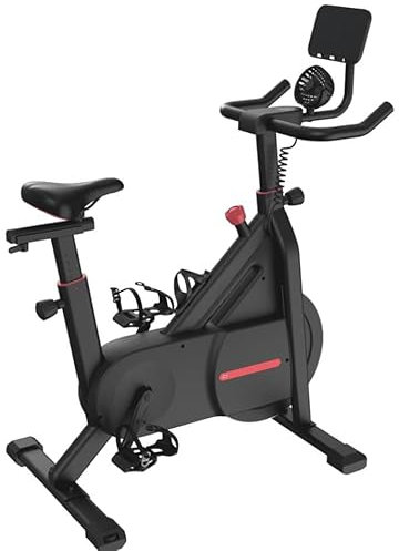 Bluearth Heimtrainer mit App-Integration, Magnetwiderstand, LED-Leistungsverfolgung, eingebauter Lüfter