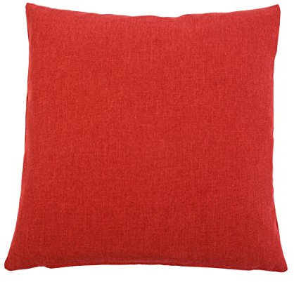 Gözze - Kissenbezug 2er-Set, Milano, 40 x 40 cm - Kaminrot