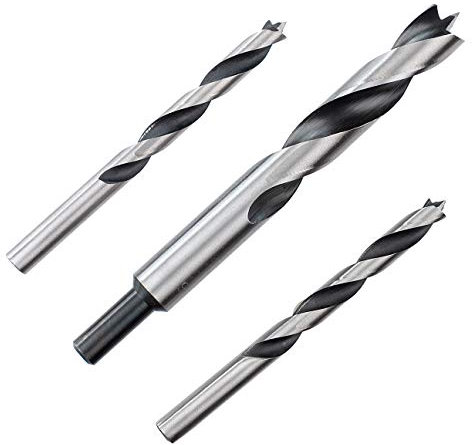 UK Drills 1 x 4.0mm Fully Ground Wood Drill Bit Fully Hardened Woodworking