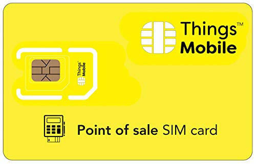 SIM-Karte POS - GSM/2G/3G/4G - ideal für Zahlungssysteme, mit 10 € Guthaben