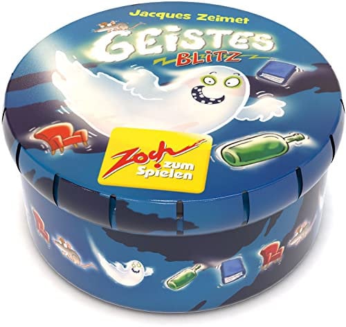 Zoch 601105140 – Geistesblitz in der Metalldose, das beliebte Reaktionsspiel im Mini Format, ab 8 Jahren