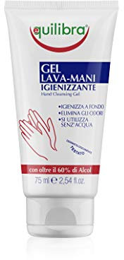 equilibra Gel Lava-Mani Igienizzante, 75 ml