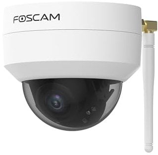 FOSCAM Telecamera IP da esterno Motorizzata D4Z Wifi 4 megapixel 1080P Antivandalo Colore Bianco