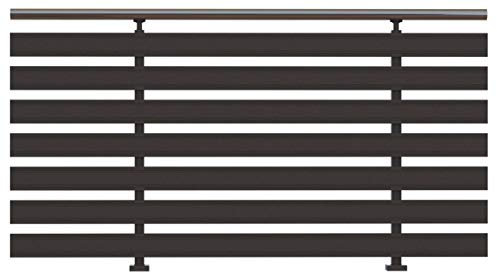 Clôtures, Claustra, Brise vue Megaluxfrance en Aluminium avec 7 lames et 1 tube Ø50 mm