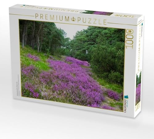 CALVENDO Puzzle Heidelandschaft in Dänemark | 1000 Teile Lege-Größe 64 x 48 cm Foto-Puzzle für glückliche Stunden