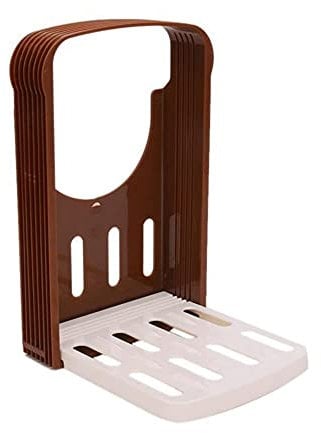 LATRAT Foldable Bread Cutting, Manual Bread All-Purpose Slicer Kitchen Tools for Home-Baked Loaf for Homemade Cakes and Breads