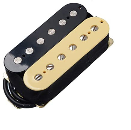 Dula Coil Open Style Humbucker Electric Guitar Pickup Bridge Bridge Humbucker (Color : Bridge)