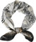 MAIRY Bandanas Damen Seidentuch Quadrates Bedrucktes Halstuch Satin Seidenschal Kopftuch 70x70cm M070012