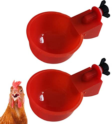 Automatische Geflügeltränke, Hühnerwasserbecher, Automatische Tränke Geflügeltränke Hühnertränke, Hühnertränke Hühnerwasserspender, Automatische Geflügeltränke Set Für Hühner Enten Gänse Truthähne