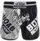 CHICTRY MMA Kids Boxing Shorts Junge Kurze Hose Kinder Boxen Fitness Kampfsport Muay Thai Trainingshose Sportswear Weiß schwarz 134-140