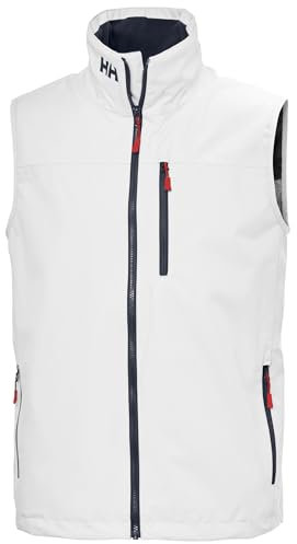 Helly Hansen Crew Vest 2.0 Gilet, Bianco, L Uomo