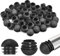 DTYGUIXE 50PCS Protection Pied de Chaise 25MM Embout Pied de Chaise Bouchon Pied de Chaise Bouchons Embouts Rondes Bouchon en Plastique Rond Tube d'Embouts de Pied de Chaise pour Protection