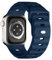 Pulsera deportiva compatible con Apple Watch Ultra 2, 49 mm, 46 mm, 45 mm, 44 mm, 42 mm, para hombre, silicona resistente al agua para Apple Watch 10 9 8 SE 7 6 5 4 3 Ultra, azul océano