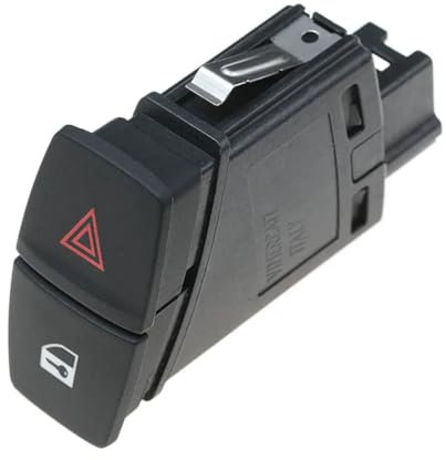 MAHZA 5Pins Hazard Light Warning Interrupteur Danger Signal Flash Signal Interrupteur 61319161896 pour BMW 528Xi 528I F10 6131-9231-786 61319231786