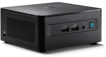 ASUS NUC 12 Pro - Ordenador de sobremesa Barebone (Intel Core i7-1260P, Intel UHD Graphics, sin Memoria, sin Almacenamiento, sin SO, Incluye Cable de alimentación)