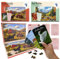 QUOKKA 100 Pieces Dementia Puzzles for Elderly - 3SET Large Piece Puzzles for Seniors - 9 Memory Flashcards with Facts I 25 Discussion Prompts per Puzzle - Alzheimer's Activities Products for Elderly
